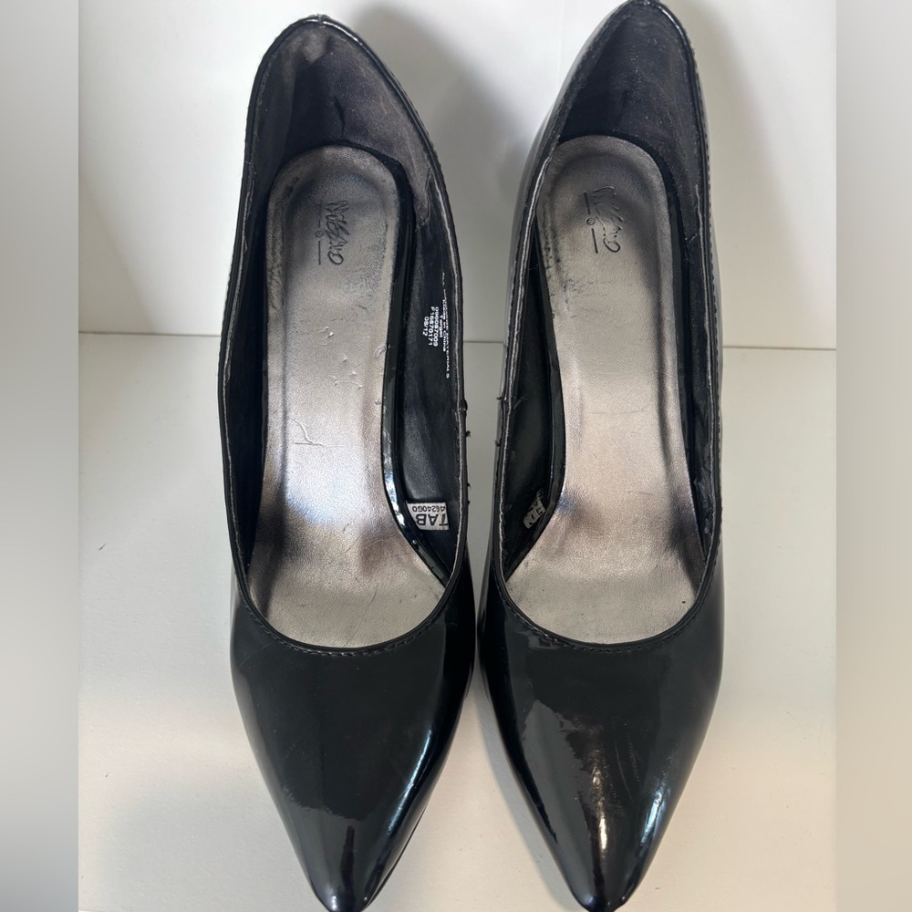 Black Patent Leather Heels